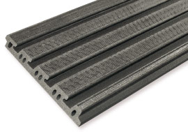 Mitre-cut panel for fastening with system rail K20, Omega profile K20 and T-profile K20